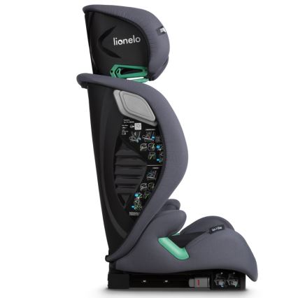 Lionelo - Bilbarnstol IGO i-Size 100-150 cm Grafitgrå