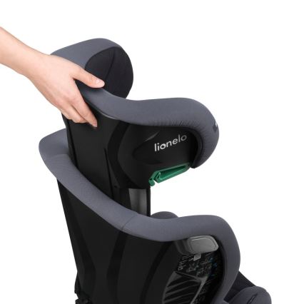 Lionelo - Bilbarnstol IGO i-Size 100-150 cm Grafitgrå