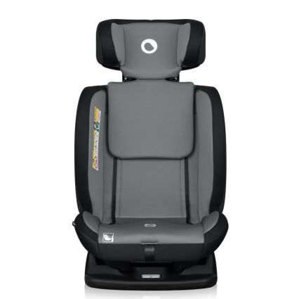 Lionelo - Bilbarnstol IZZY i-Size 40-150 cm Svart/Grå