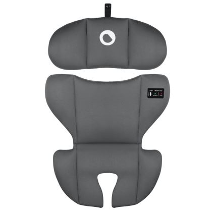 Lionelo - Bilbarnstol IZZY i-Size 40-150 cm Svart/Grå