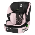 Lionelo - Bilbarnstol LEVI FIX i-Size 76-150 cm Babyrosa