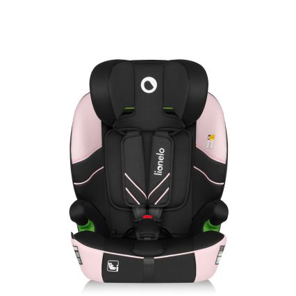 Lionelo - Bilbarnstol LEVI FIX i-Size 76-150 cm Babyrosa