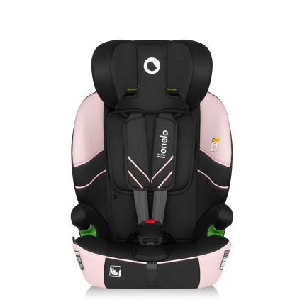 Lionelo - Bilbarnstol LEVI FIX i-Size 76-150 cm Babyrosa