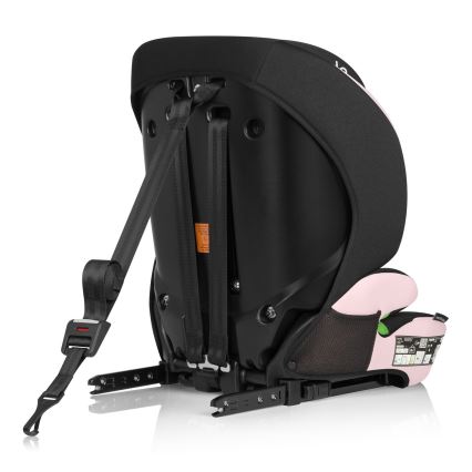 Lionelo - Bilbarnstol LEVI FIX i-Size 76-150 cm Babyrosa