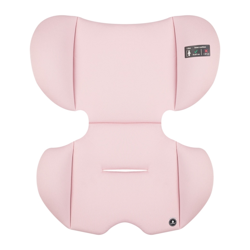Lionelo - Bilbarnstol LEVI FIX i-Size 76-150 cm Babyrosa