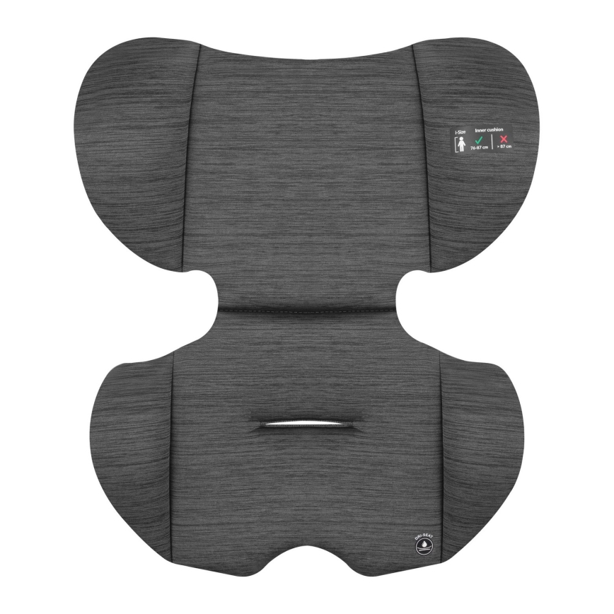 Lionelo - Bilbarnstol LEVI FIX i-Size 76-150 cm Grey Stone