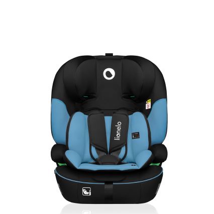 Lionelo - Bilbarnstol LEVI i-Size 76-150 cm Blå kobolt