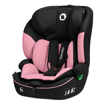 Lionelo - Bilbarnstol LEVI i-Size 76-150 cm Rosa Baby