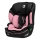 Lionelo - Bilbarnstol LEVI i-Size 76-150 cm Rosa Baby