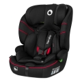 Lionelo - Bilbarnstol LEVI i-Size 76-150 cm Sportig svart