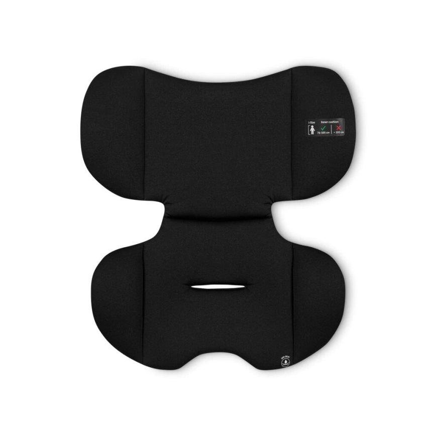 Lionelo - Bilbarnstol LEVI ONE i-Storlek 76-150 cm svart