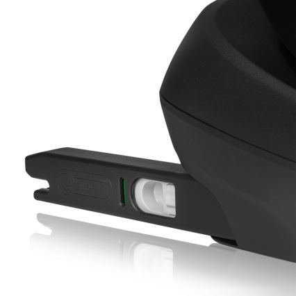 Lionelo - Bilbarnstol med vridbar bas LAVENDER i-Size 76-150 cm Black Carbon