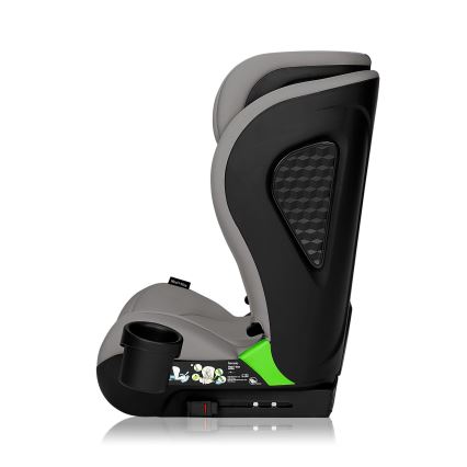 Lionelo - Bilbarnstol NEAL i-Size 100-150 cm Betonggrå