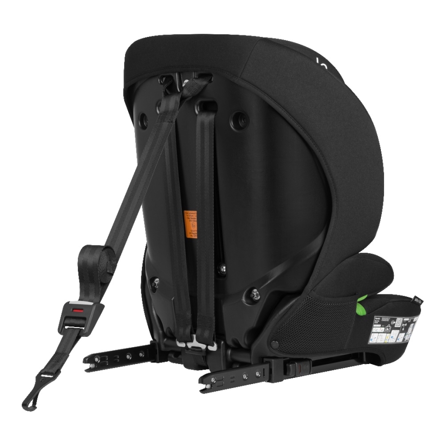 Lionelo - BILLY i-Size bilbarnstol 76-150 cm Svart Carbon