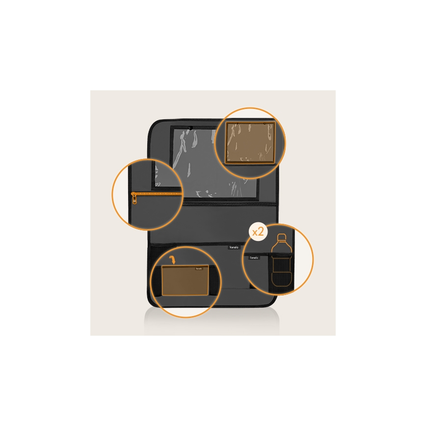 Lionelo - Bilorganiserare SEAT ORGANIZER Grå