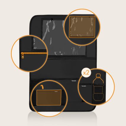 Lionelo - Bilorganiserare SEAT ORGANIZER Svart