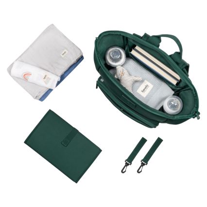 Lionelo - CUBE Green Forest Skötväska för barnvagn