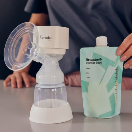 Lionelo - Elektrisk uppladdningsbar bröstpump FIDI ONE 5V 1000 mAh 180 ml