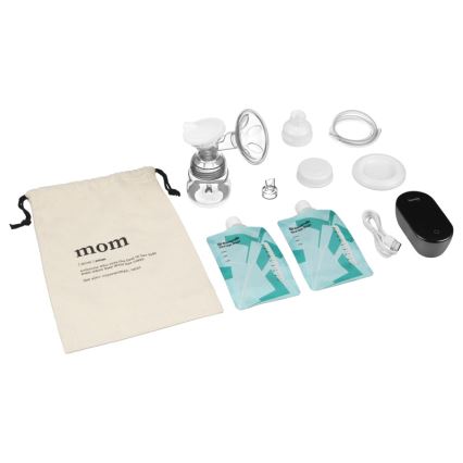 Lionelo - Elektrisk uppladdningsbar bröstpump FIDI GO 5V 1200 mAh 150ml