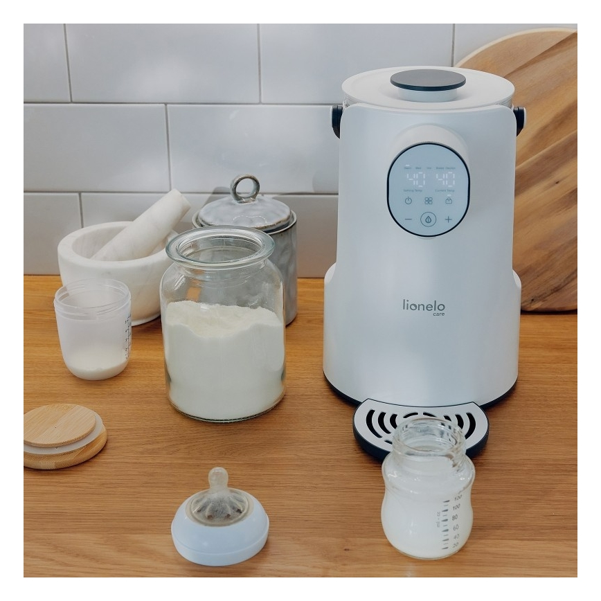 Lionelo - Flaskvärmare BABYPRESTO 1000W/230V vit