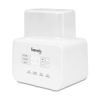 Lionelo - Flaskvärmare THERMUP DOUBLE 250W/230V vit