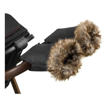 Lionelo - Handmuff till barnvagn HANDMUFF Svart