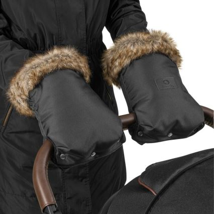 Lionelo - Handmuff till barnvagn HANDMUFF Svart
