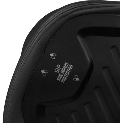 Lionelo - Bilbarnstol med bas, roterbar HARMONY i-Size 40-150 cm svart/olivgrön