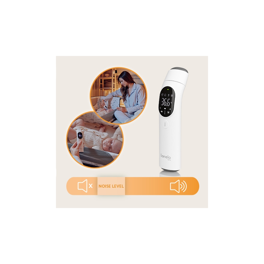 Lionelo - infraröd termometer FEVERSCAN 2xAAA