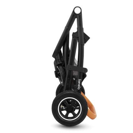 Lionelo - Kombinationsvagn 2-i-1 AMBER Grå Grafit