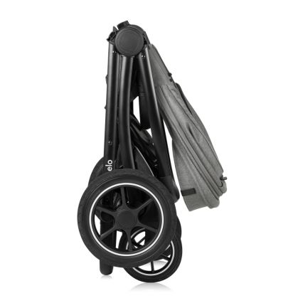 Lionelo - Kombinationsvagn 3 i 1 MERIL Grey Stone