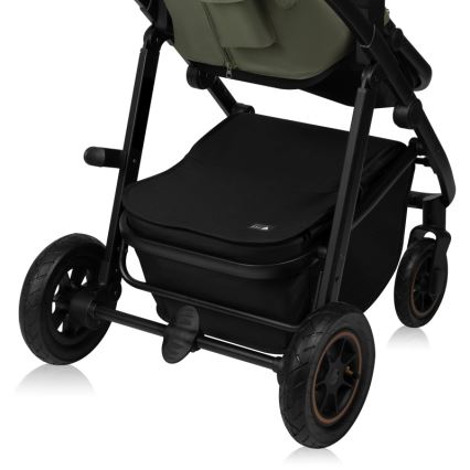 Lionelo - kombinerad 2-i-1 barnvagn AMBER PLUS Green Forest