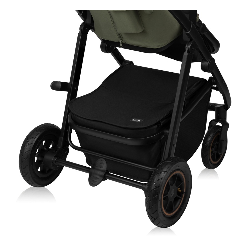 Lionelo - kombinerad 2-i-1 barnvagn AMBER PLUS Green Forest