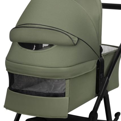 Lionelo - kombinerad 2-i-1 barnvagn AMBER PLUS Green Forest
