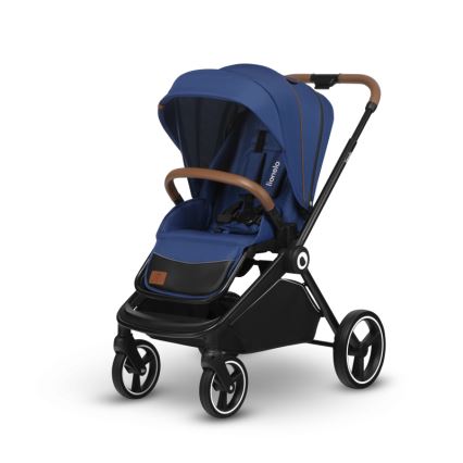 Lionelo - Kombinerad 2-i-1-barnvagn MIKA Blue Navy