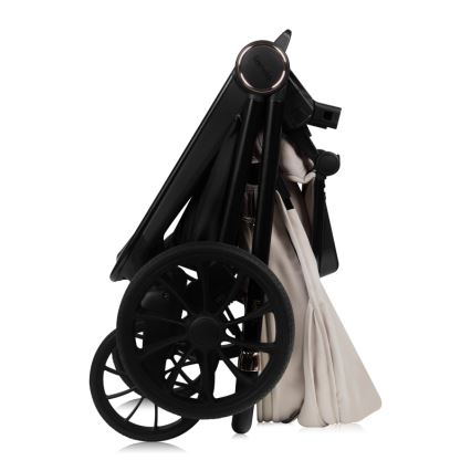 Lionelo - Kombinerad 2-i-1-barnvagn MIKA PLUS Sandbeige