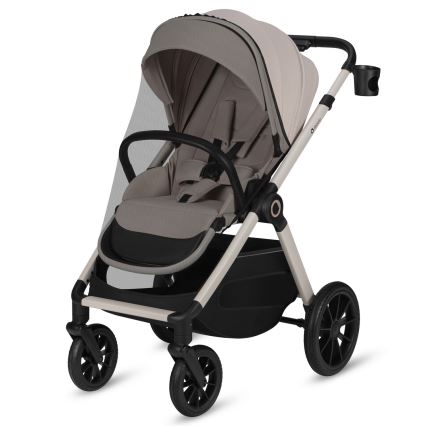 Lionelo - Kombinerad 3-i-1 barnvagn LAYLA Beige Sand