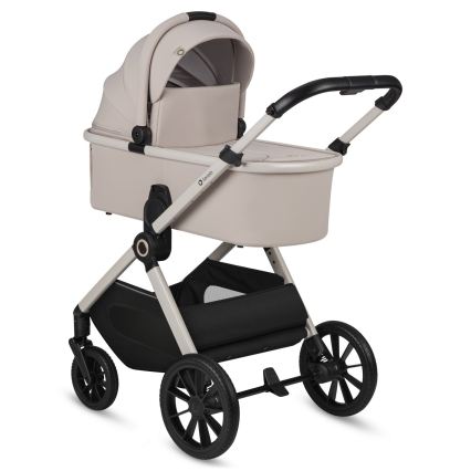 Lionelo - Kombinerad 3-i-1 barnvagn LAYLA Beige Sand
