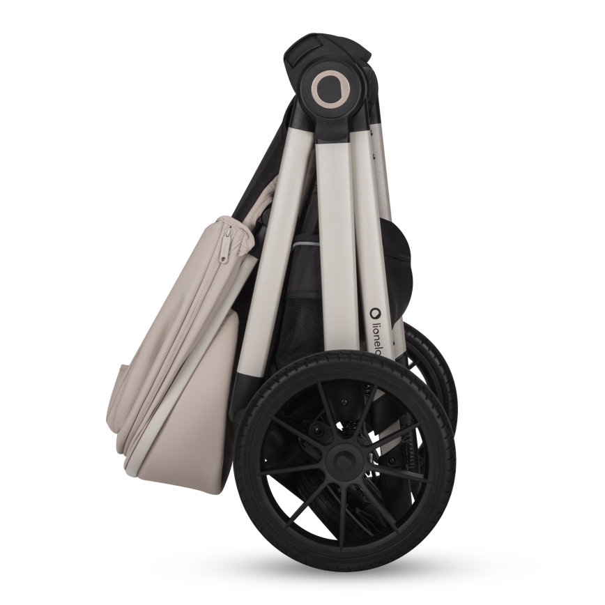 Lionelo - Kombinerad 3-i-1 barnvagn LAYLA Beige Sand