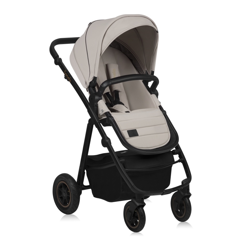 Lionelo - Kombinerad barnvagn 2-i-1 AMBER PLUS Beige Sand