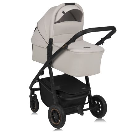 Lionelo - Kombinerad barnvagn 2-i-1 AMBER PLUS Beige Sand