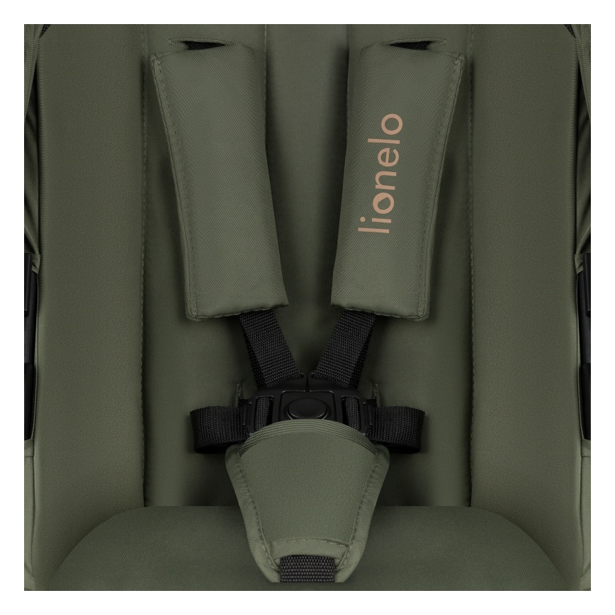 Lionelo - Kombinerad barnvagn 2-i-1 AMBER PLUS Green Forest