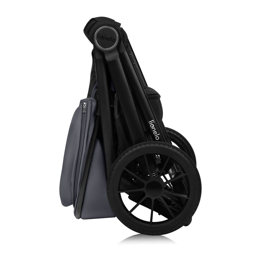 Lionelo - Kombinerad barnvagn 2-i-1 LAYLA Grey Stone