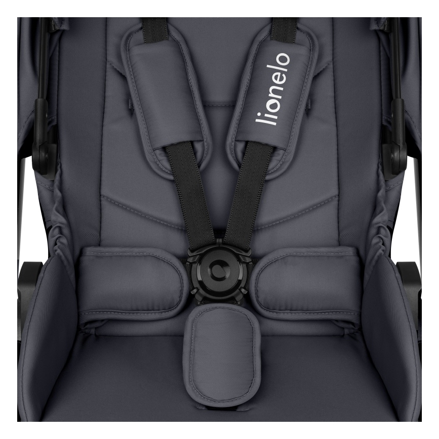 Lionelo - Kombinerad barnvagn 2-i-1 LAYLA Grey Stone