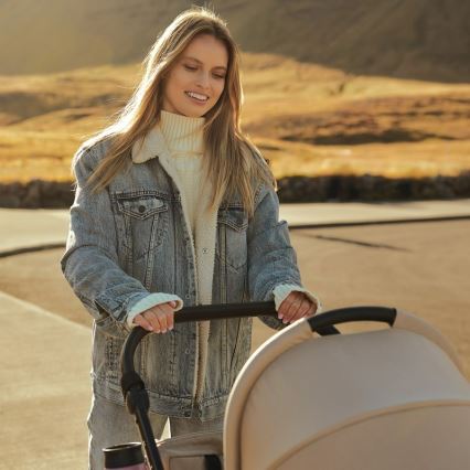 Lionelo - Kombinerad barnvagn 2-i-1 MERIL Beige Sand
