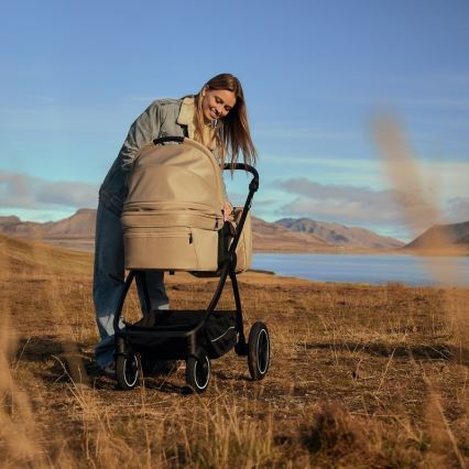 Lionelo - Kombinerad barnvagn 2-i-1 MERIL Beige Sand