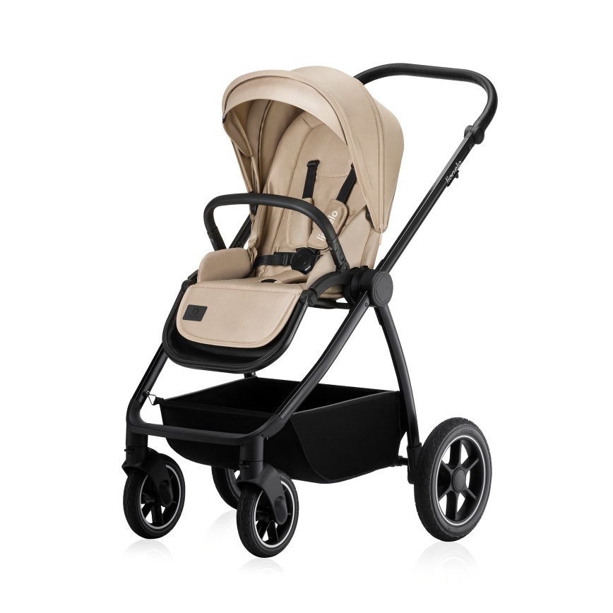 Lionelo - Kombinerad barnvagn 2-i-1 MERIL Beige Sand