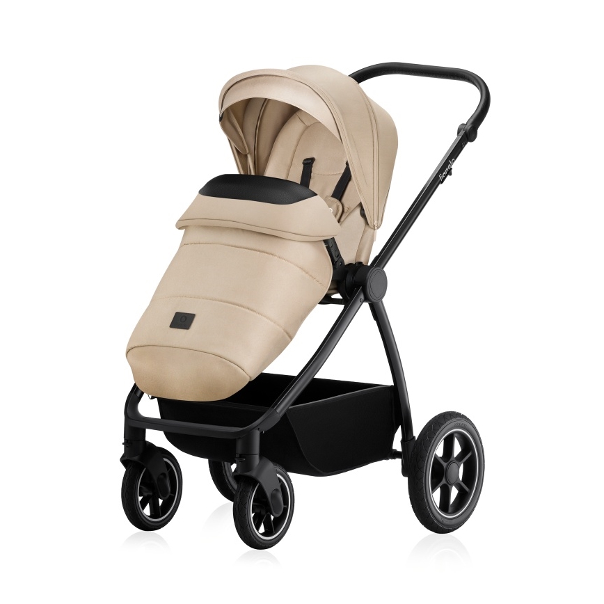 Lionelo - Kombinerad barnvagn 2-i-1 MERIL Beige Sand