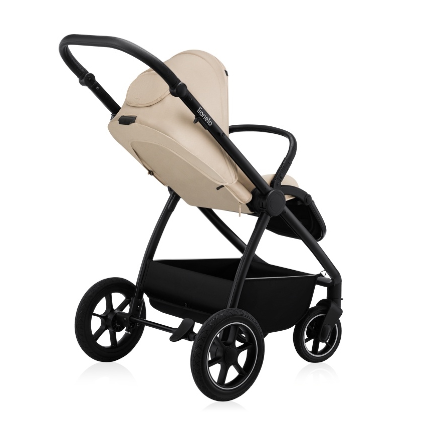 Lionelo - Kombinerad barnvagn 2-i-1 MERIL Beige Sand