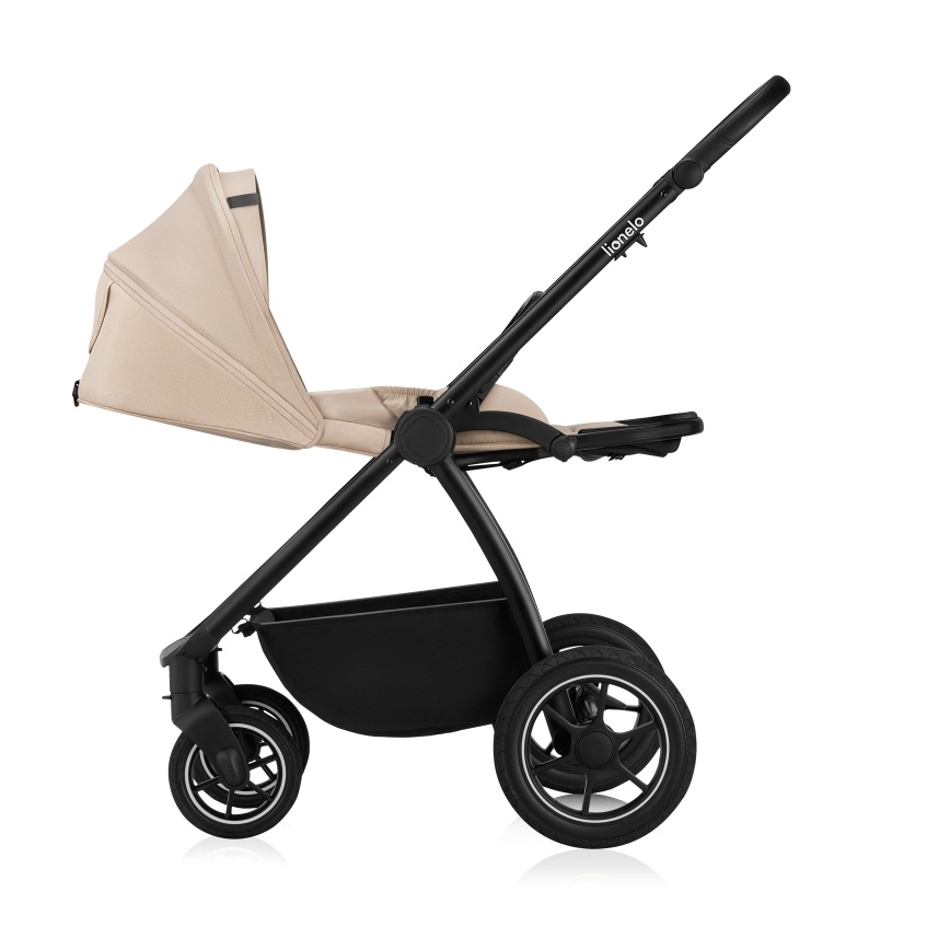 Lionelo - Kombinerad barnvagn 2-i-1 MERIL Beige Sand